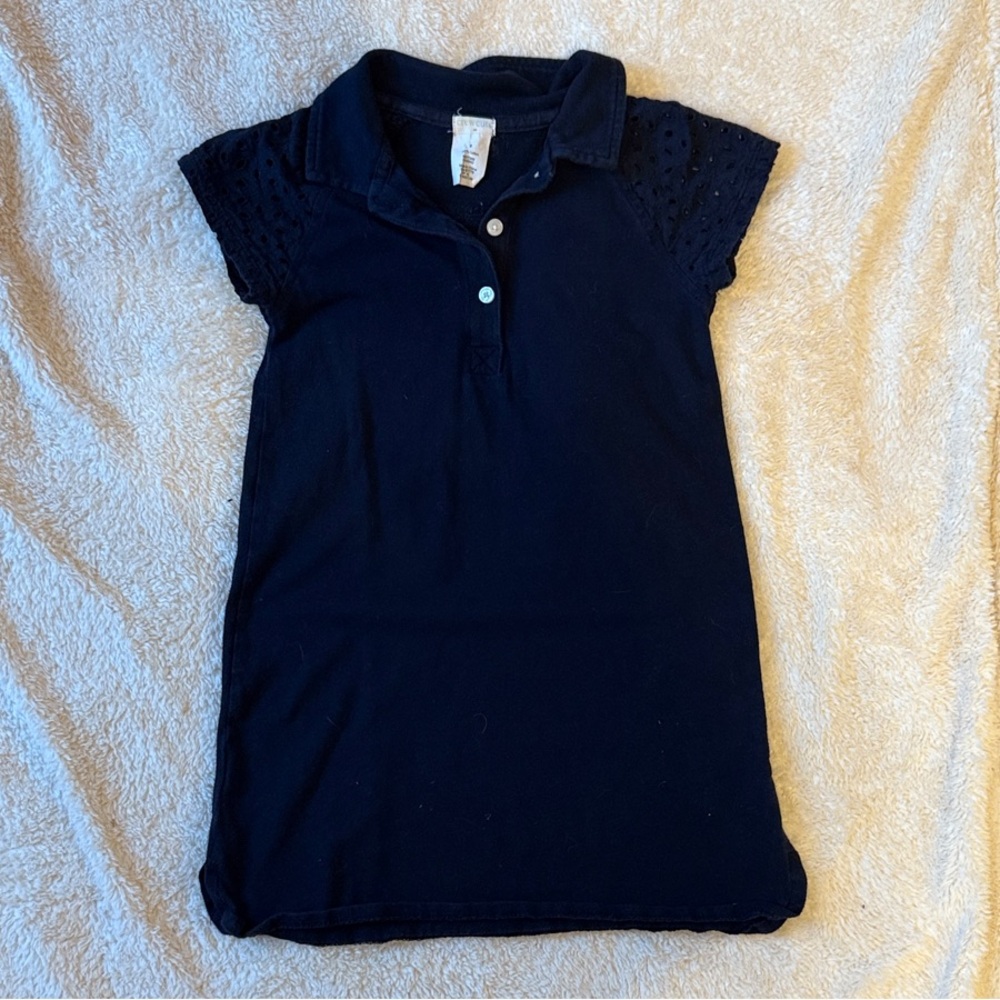 Crewcuts Navy Kids Polo Dress
